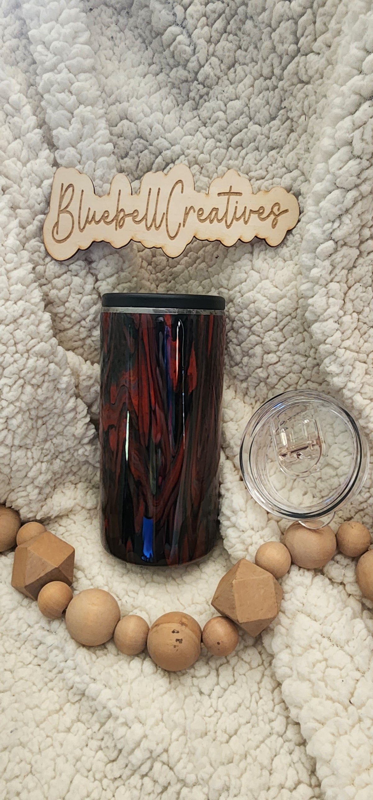 15 oz Red Duo Lid Dirty Pour