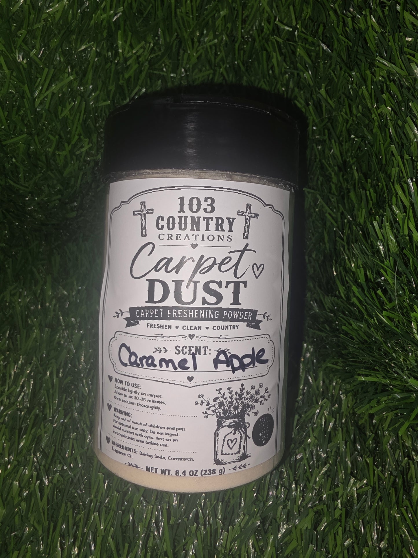 Caramel Apple 8 oz Carpet Dust