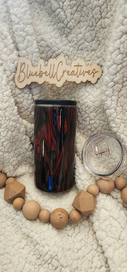 15 oz Red Duo Lid Dirty Pour