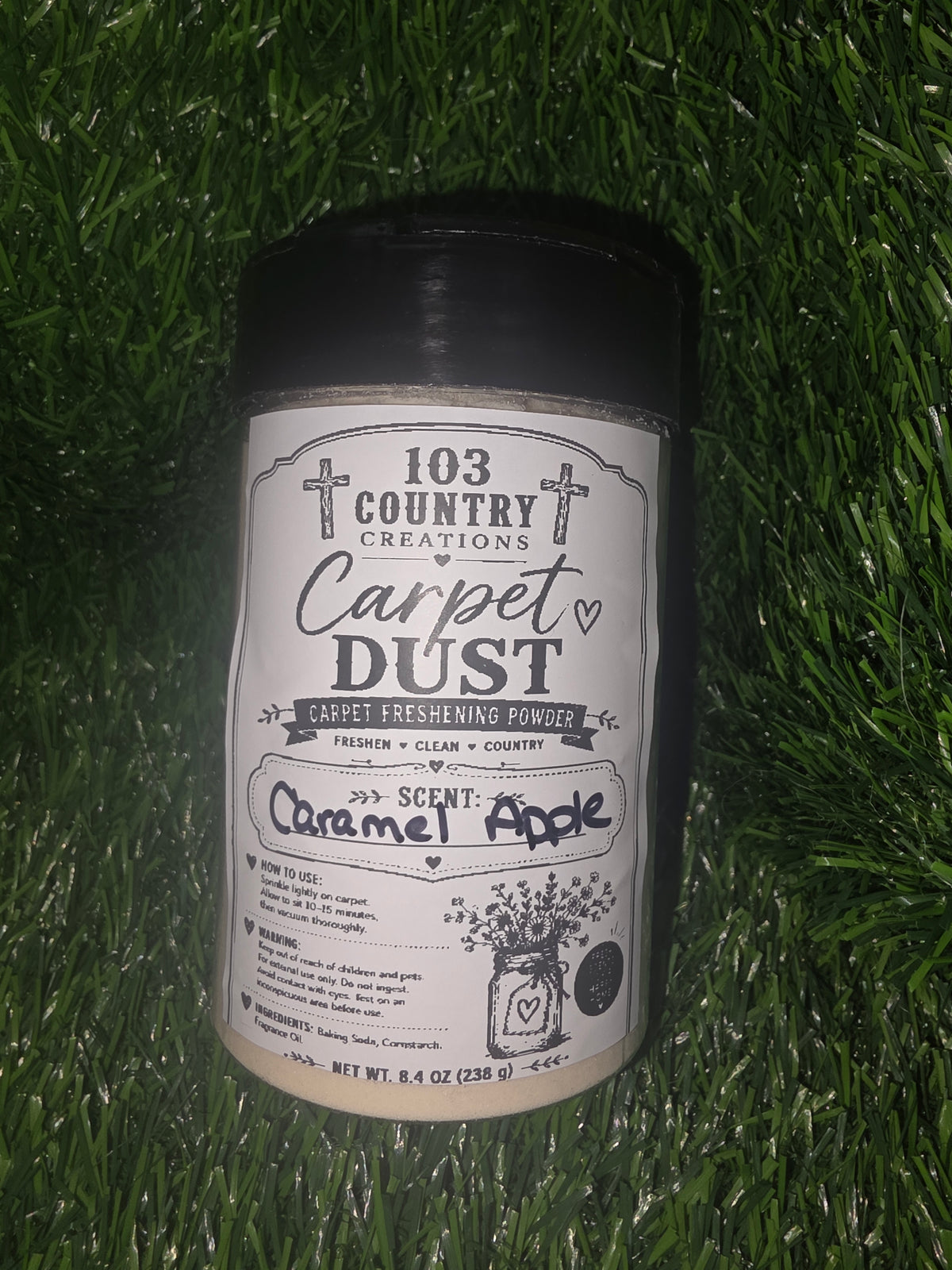 Caramel Apple 8 oz Carpet Dust