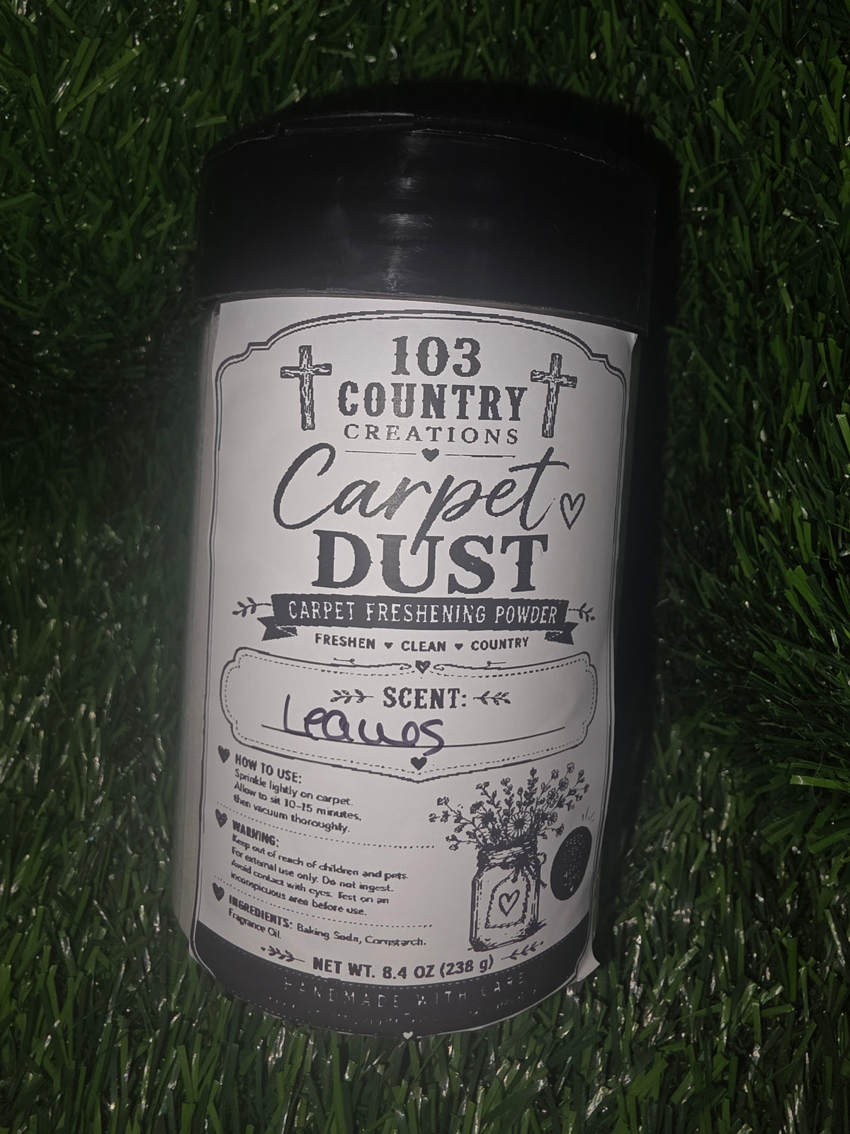 Leaves 8 oz Carpet Dust