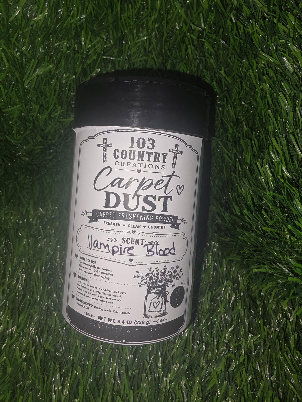 Vampire Blood 8 oz Carpet Dust