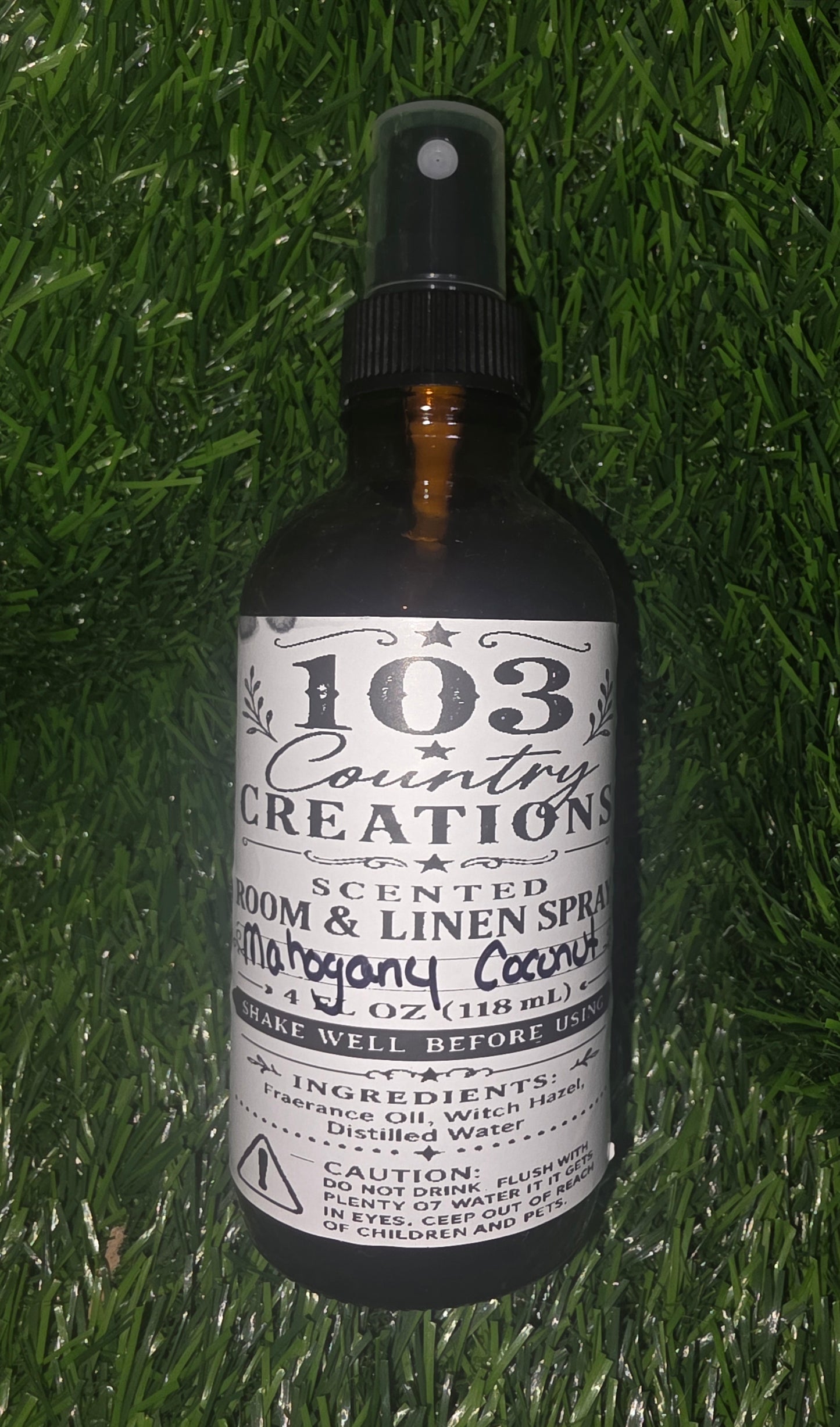 Mahogany Coconut Room Spray 4 oz.