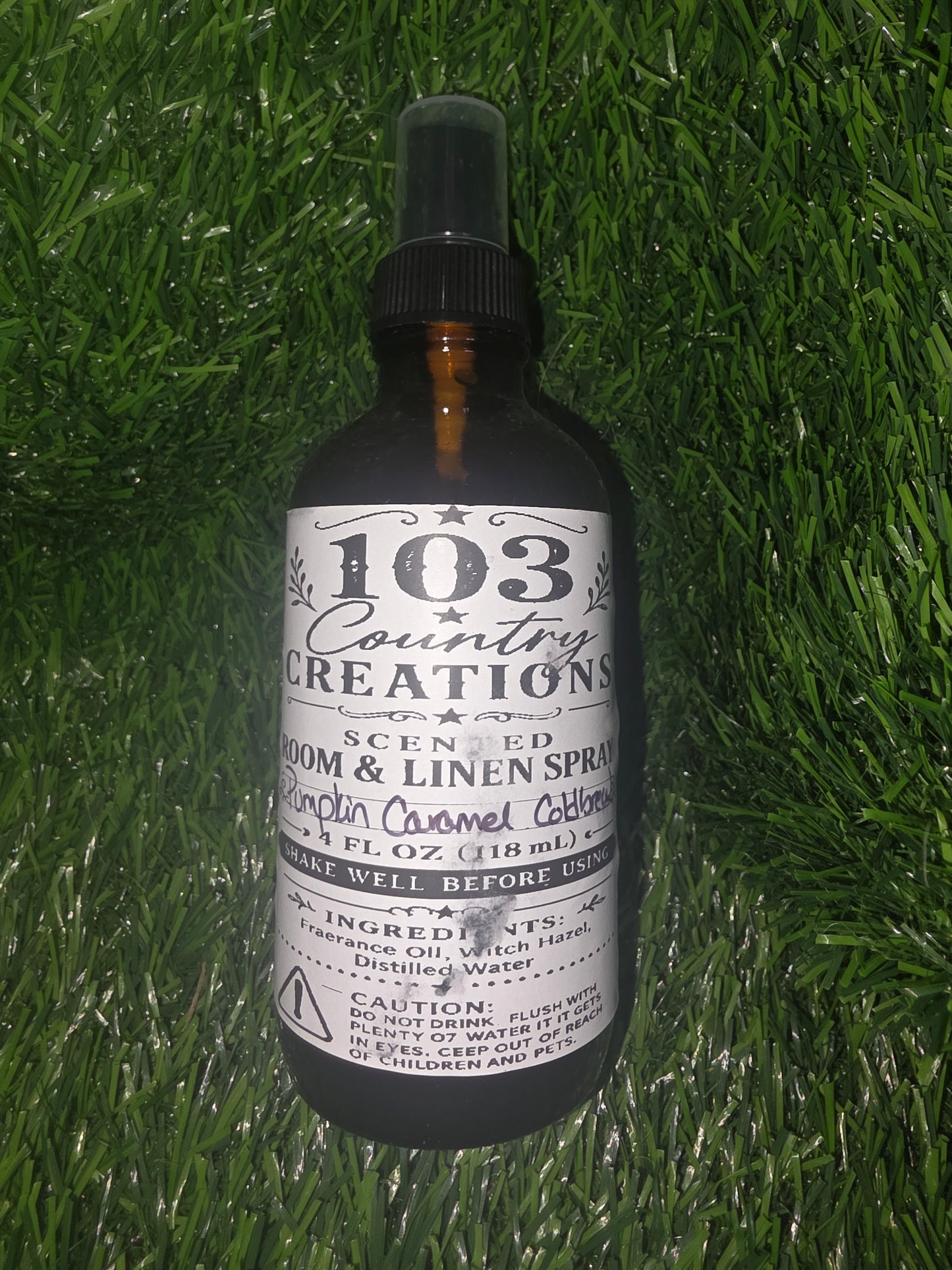 Pumpkin Caramel Coldbrew 4 oz Room Spray