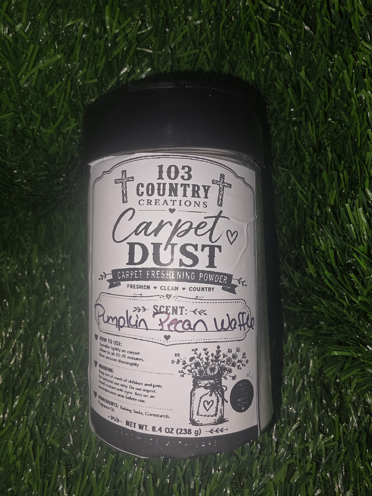 Pumpkin Pecan Waffle 8 oz Carpet Dust