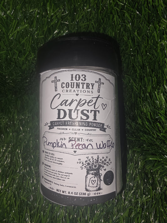 Pumpkin Pecan Waffle 8 oz Carpet Dust