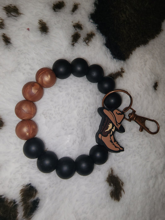 Wristlet Keychains Cowboy Up